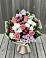 Букет цветов из: Альстромерии, Гвоздики, Розы и Хризантемы в Горки