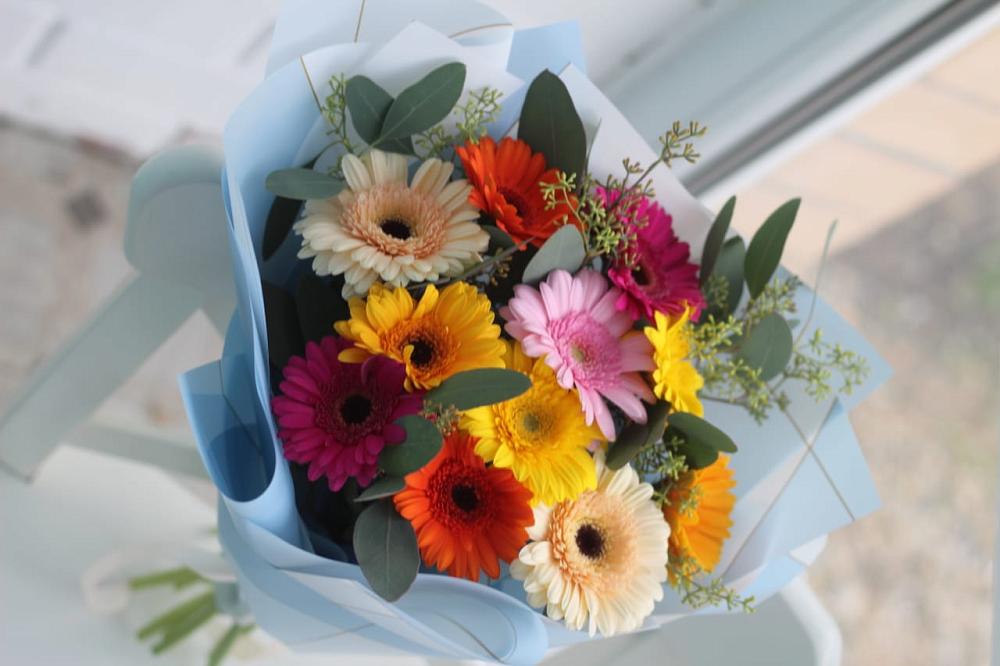 Букет цветов из: Герберы в Горки