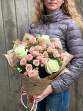 Букет цветов из:  Розы в Горки