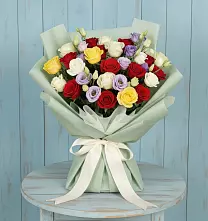 Букет цветов из:  Розы в Горки