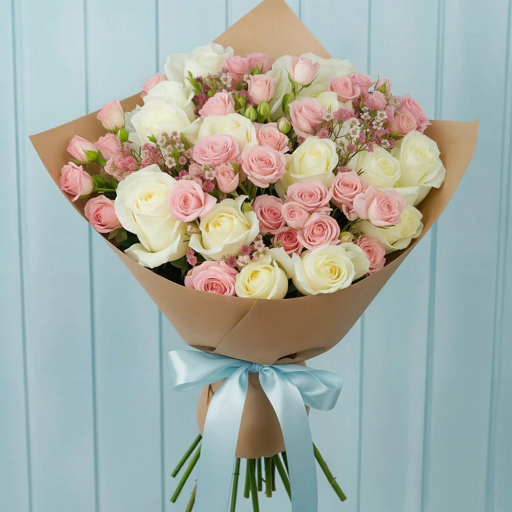 Букет цветов из: Розы в Горки