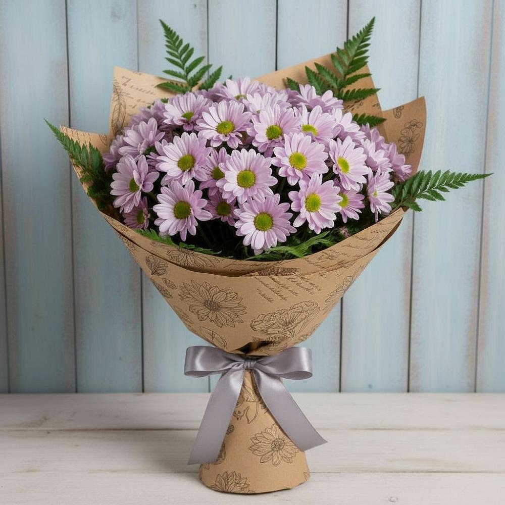 Букет цветов из: Хризантемы в Горки