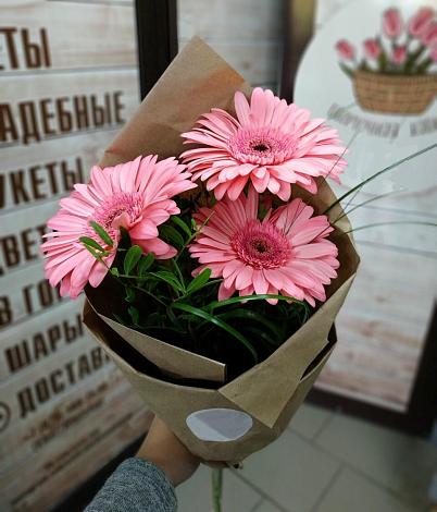 Букет цветов из: Герберы в Горки