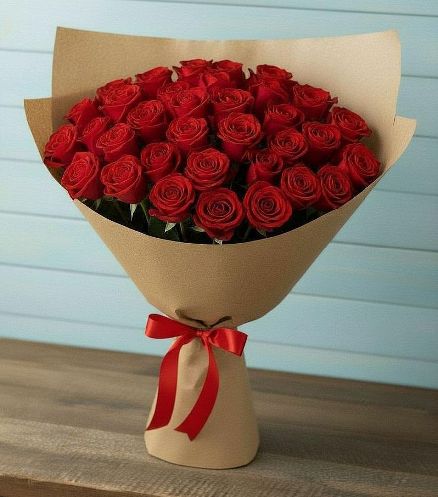 Букет Красные розы Милано в Горки