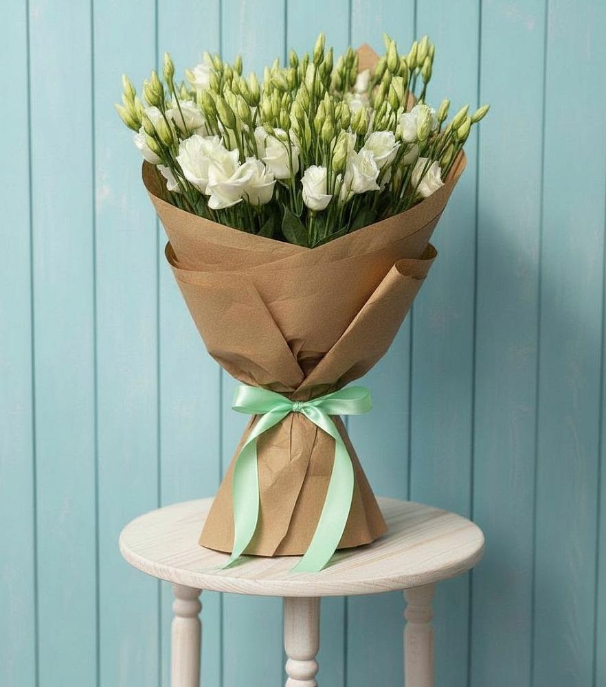 Букет цветов из: Лизиантусы в Горки