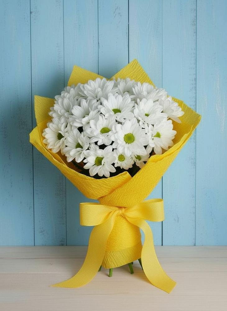 Букет цветов из: Хризантемы в Горки