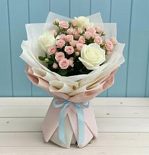 Букет цветов из:  Розы в Горки