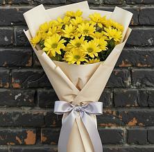 Букет цветов из:  Хризантемы #REPLACE_PRED# Горки
