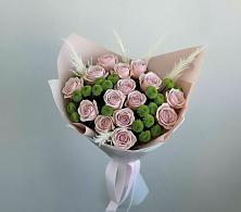 Букет цветов из:  Розы и Хризантемы в Горки