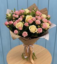 Букет цветов из:  Розы в Горки