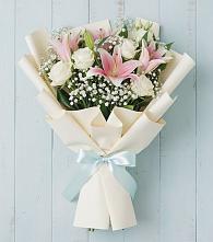 Букет цветов из:  Лилии в Горки